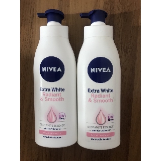 นีเวียเอ็กตร้า ไวท์ SALE เรเดียนท์ แอนด์ สมูท โลชั่น 400 มล. - Deep white essence nivea extra white radiant smooth 40 ml