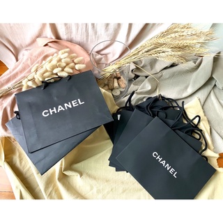 ถุงกระดาษ Chanel ของแท้ สีดำ จำนวนจำกัด