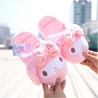 รองเท้าใส่ในบ้าน พื้นหนา My Melody มายเมโลดี้ Sanrio ซานริโอ้