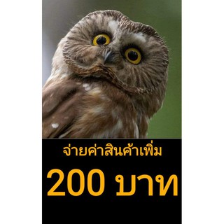 จ่ายค่าสินค้า 200 บาทจะกดสั่งได้ต้องทักถามทางร้านก่อนนะ