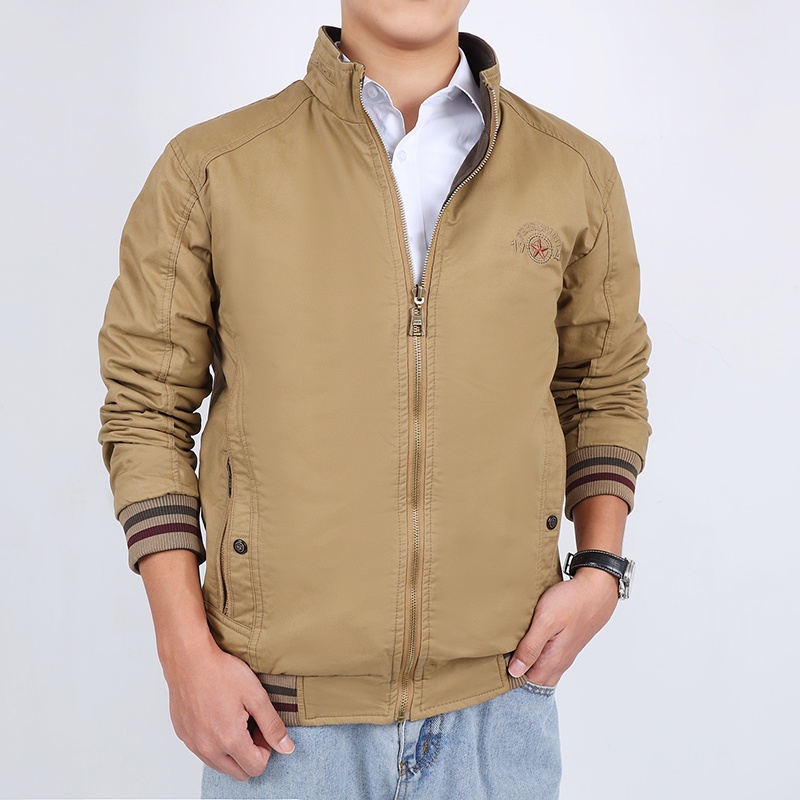 2026 รุ่นล่าสุดแจ็คเก็ตสองหน้า，100% cotton 9903#