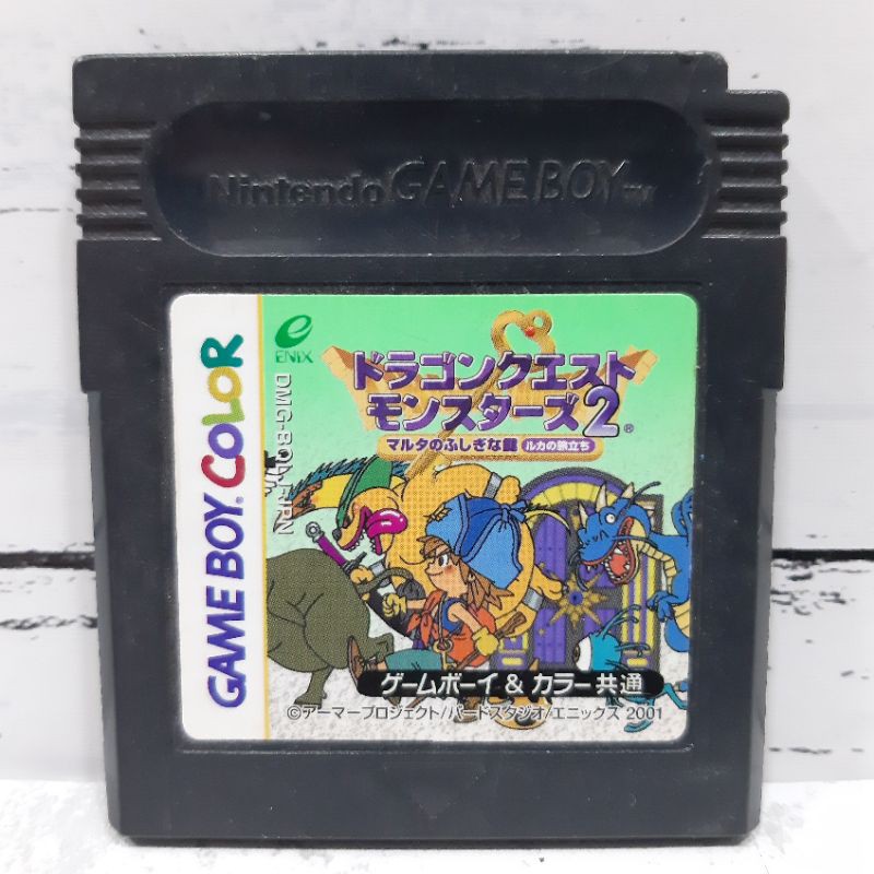 ตลับแท้ [GBC] [0034] Dragon Quest Monsters 2 (Japan) (DMG-BQLJ) Gameboy Game Boy Color เกมบอย Warrio