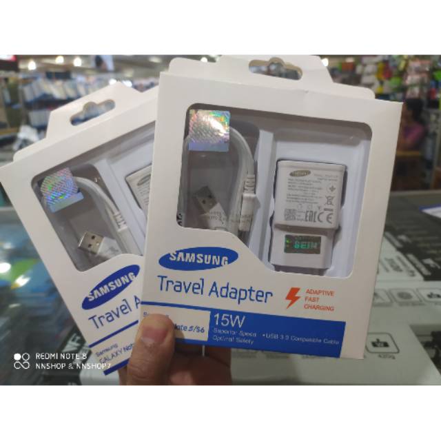 CHARGER SAM GALAXY NOTE 4 / CHARGER SAM S6 ORI OEM SEIN 15W 2.0