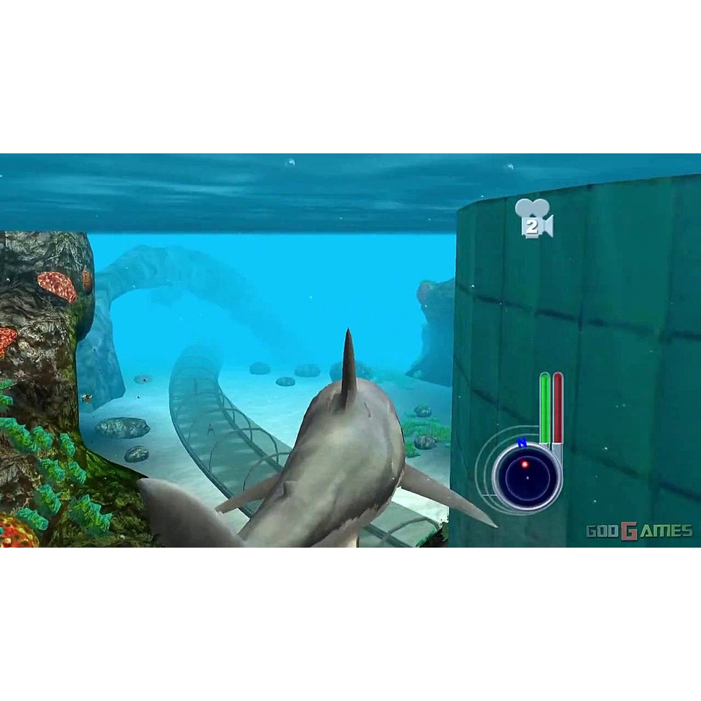 แผ่นเกมส์ PS2 Jaws Unleashed