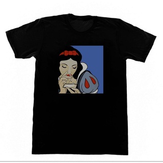 เสื้อยืด พิมพ์ลาย Snow White Snorting D26 Coke สําหรับผู้ชาย 138836Size S-5XL