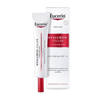 Eucerin Volume Filler Anti-Aging SPF15 Eye Cream ยูเซอรีน วอลลูม ฟิลเลอร์ อายครีม 15ml.