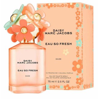 Marc Jacobs Daisy Eau So Fresh Daze EDT 75ml.🍁กล่องซีล💐แท้100%