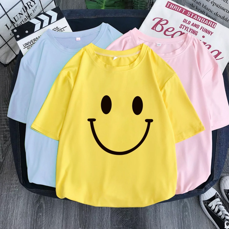 D256 T-SHIRT เสื้อยืดใส่สบาย คอกลม แขนสั้น 7สี