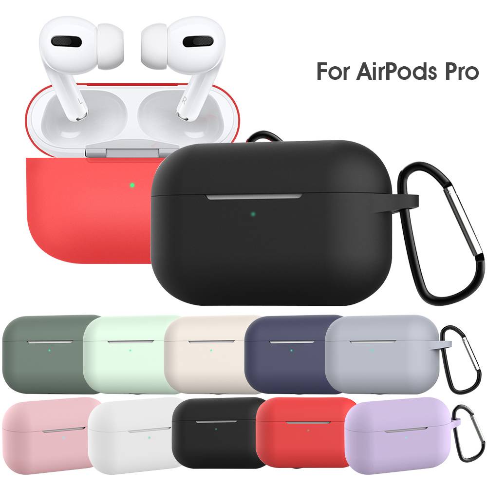 Silicone Cover Case For apple Airpods Pro Case sticker Bluetooth Case for airpod 3 For Air Pods Pro 