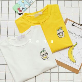 [พร้อมส่ง🍌]BANANA MILK T-SHIRT🍼