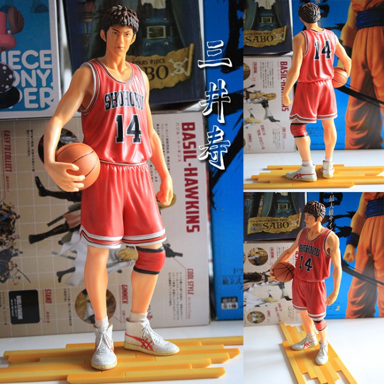 Figure ฟิกเกอร์ Model โมเดล จากเรื่อง Slam Dunk สแลมดังก์ Mitsui Hisashi มิสึอิ ฮิซาชิ ชุดกีฬา