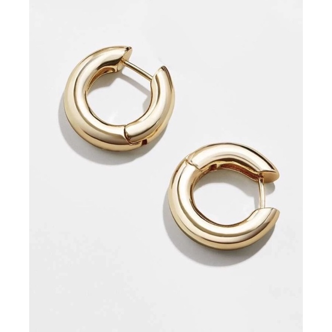 Circle-Gold Earrings