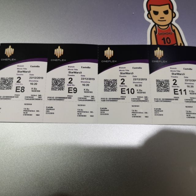 ขายตั๋ว StarWars9 โรง Central Eastville