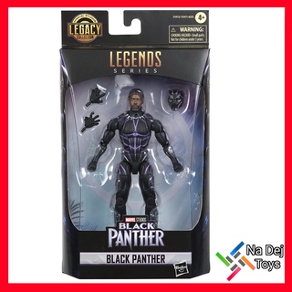 Hasbro Marvel Legends Legacy Black Panther 6" figure มาร์เวล เลเจนด์ เลกาซี่้ แบล๊คแพนเธอร์ ขนาด 6 นิ้ว​ ฟิก​เกอร์​