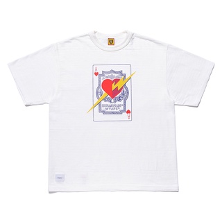 [S-5XL] 【พร้อมส่ง】เสื้อยืดแขนสั้นพิมพ์ลาย Wtaps X Human Made ใหม่