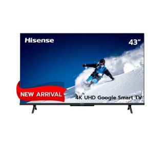 [HSSNN84 ลดสุด1200][New]Hisense TV 43E7H ทีวี 43 นิ้ว 4K UHD Google Smart TV/DVB-T2 / USB2.0 / HDMI /AV / ปี 2022