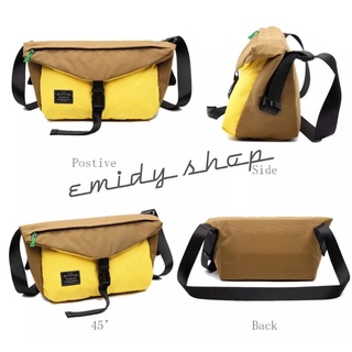 ส่งฟรีกระเป๋าสะพายข้าง messenger bag ทรง crossbody