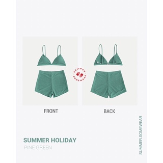 SUMMER HOLIDAY PINE GREEN - TWO PIECE BIKINI