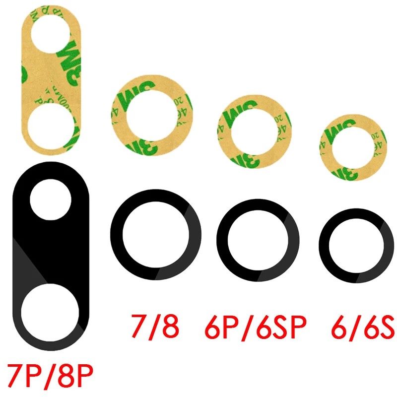 กระจกเลนส์กล้อง ใช้กับ 12 Pro max 6 6 Plus 6S 6S Plus 7 7 Plus 8 8 Plus X XR XS XS Max 11 Pro max 12 mini 13 14 pro max - รูปที่ 2