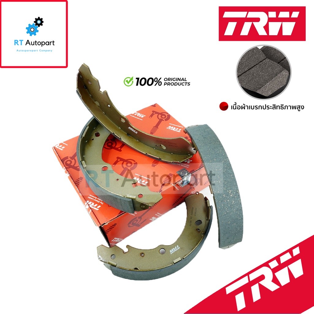TRW ผ้าดรัมเบรคหลัง Isuzu All new Dmax 2wd 4wd ปี12-23 Mazda BT50pro ปี20-24 / GS7898 / GS7887
