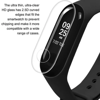 Xiaomi Mi Band 3 4 5 6 7 8 9 10 ตัวป้องกันหน้าจอ Miband สมาร์ทสายรัดข้อมือ TPU ฝาครอบฟิล์มป้องกัน