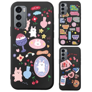 เคสโทรศัพท์มือถือ ซิลิโคนนิ่ม TPU ลายเพ้นท์แฟชั่น สําหรับ LG Wing LM-F100EM LM-F100VM 6.80 นิ้ว LG Velvet Q9 G7 ThinQ X5 one Q9 one G7