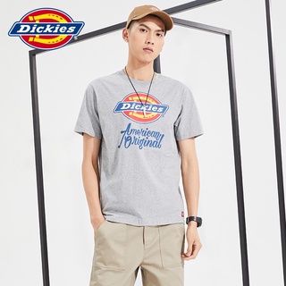 Dickies ใหม่ เสื้อยืดคอกลม แขนสั้น ผ้าฝ้าย พิมพ์ลาย ทรงหลวม สําหรับผู้ชาย ผู้หญิง 2022 7386