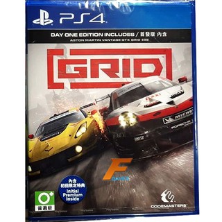 PS4 Grid (Zone 3 / Asia)(English) แผ่นเกมส์ ของแท้ มือ1 ของใหม่ ในซีล