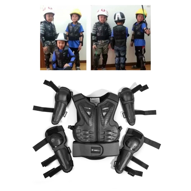 EV Motocross Kids Body Armour Dirt Bike Motorcycle Gear Chest Protective Jacket