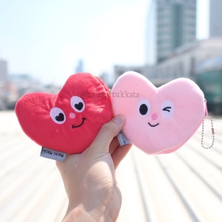 กระเป๋าใส่เหรียญ รูป หัวใจ 4นิ้ว Love รัก Valentine วาเลนไทน์ ของขวัญวาเลนไทน์ Moshi Moshi