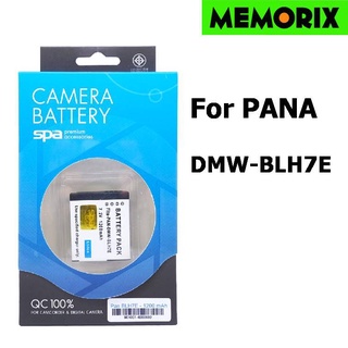 SPA battery For Panasonic DMW-BLH-7E Camera Battery แบตเตอรี่กล้อง