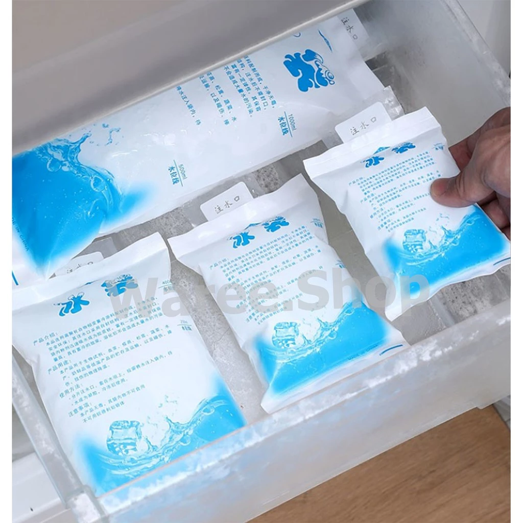 น้ำแข็งเทียม ถุงน้ำเก็บความเย็น IcePack Gel ไอซ์เจล ขนาด 100 ml , 200 ml , 400ml, 600ml, 1,000 ml thumbnail 4