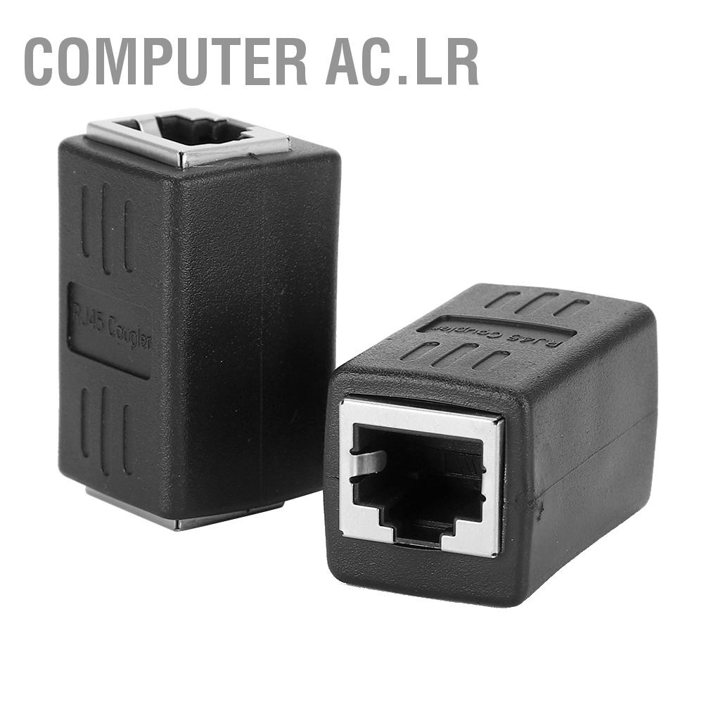 อะแดปเตอร์เชื่อมต่อสายเคเบิ้ล Coupler Rj45 Lan Female To Adapter สําหรับ Cat7 / Cat6 Cat5E 2ชิ้น
#8