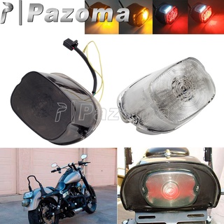 PA ไฟกระพริบ LED ฮาร์เลย์ Softail Sportster Dyna Electra Glide คืนรถีบ Fa