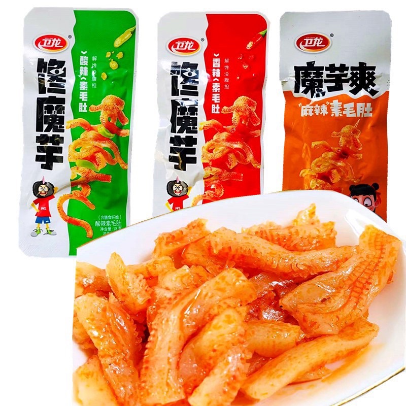 [พร้อมส่ง][อร่อยมาก] Weilong ขนมเส้นบุก ขนมนำเข้า รสชาติกลมกล่อม