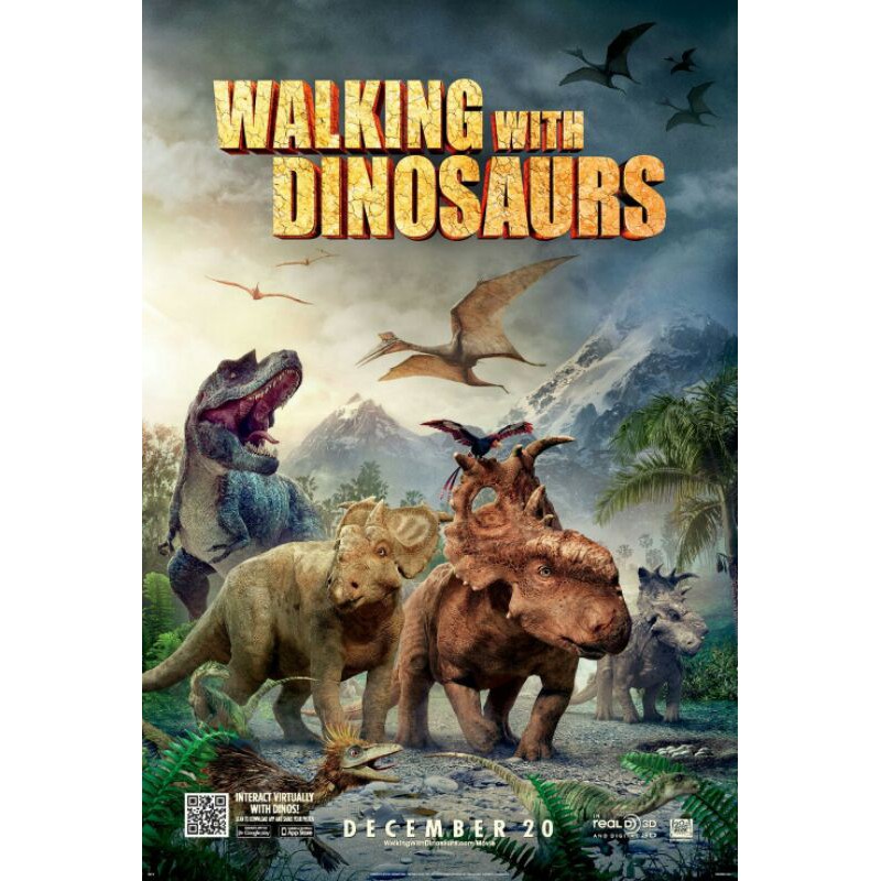 Walking WITH DINOSAURS DVD (2013)