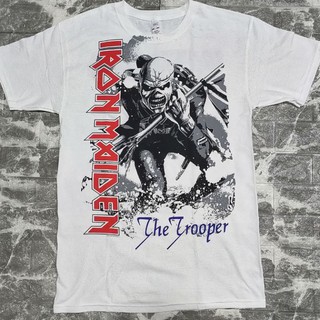 เสื้อวง​ IRON MAIDEN the trooper ปีล่าสุด​2022 【S-4XL】