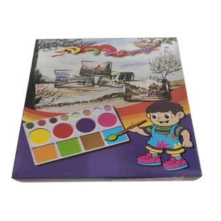 ส.วี จานสี จานสีแผ่น จำนวน 12 ช่อง ขนาด 107x228 มม. #BBF-222