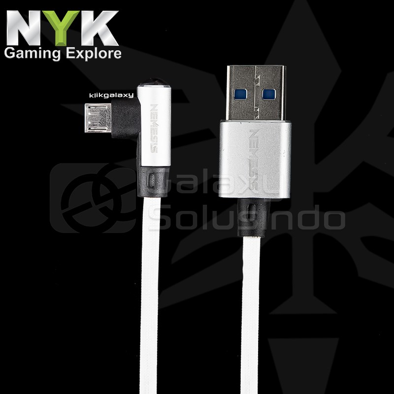 NYK Nemesis DM100 Micro USB Fast Charging Data Cable - 1 เมตร