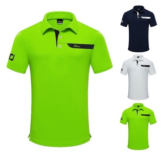 Footjoy เสื้อโปโลแขนสั้น ระบายอากาศ ดูดซับเหงื่อ แห้งเร็ว สไตล์ยุโรป สําหรับผู้ชาย ใส่เล่นกีฬากอล์ฟ กลางแจ้ง