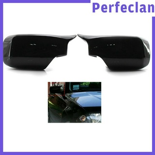 ( Perfeclan ) ฝาครอบกระจกมองหลัง 2 ชิ้นสําหรับ Bmw E46 E39 1998-2005