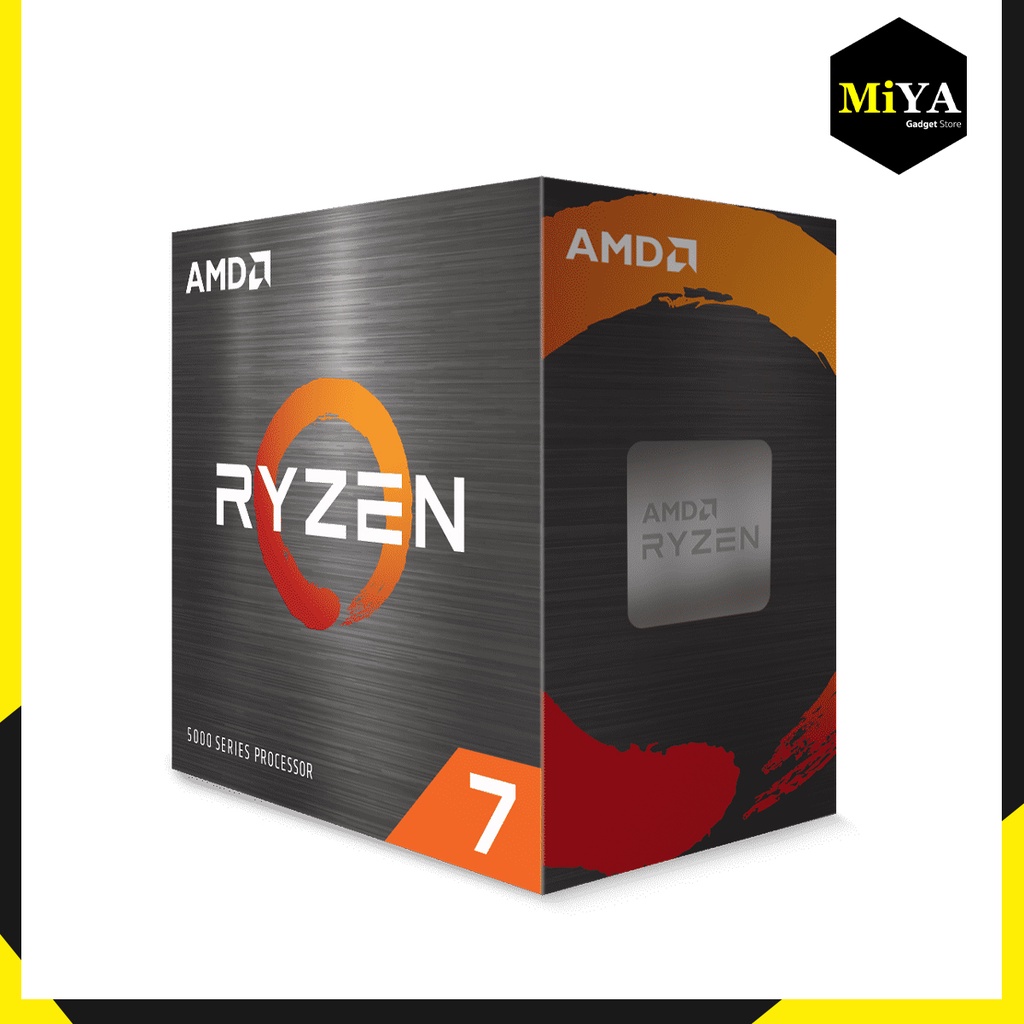 CPU (ซีพียู) AM4 AMD RYZEN 7 5800X 3.8 GHz (ระบบระบายความร้อนไม่รวมอยู่ในสินค้า)รับประกัน 3 - Y