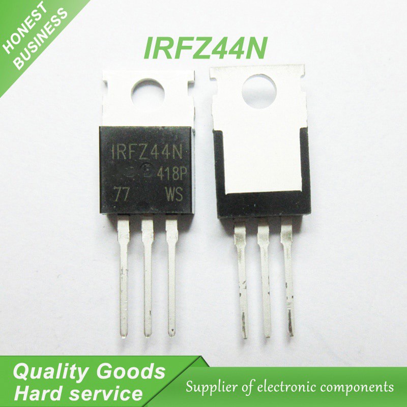 IRFZ44NPBF 10 ชิ้น IRFZ44N IRFZ44 MOSFET MOSFT 55V 41A 17.5mOhm 42nC TO-220 pxa1