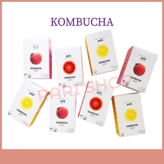 [ Slimtalk ] Kombucha (5 กรัม * 15 ถุง) ผงพีช / เลม่อน / ส้มคอมบูชา