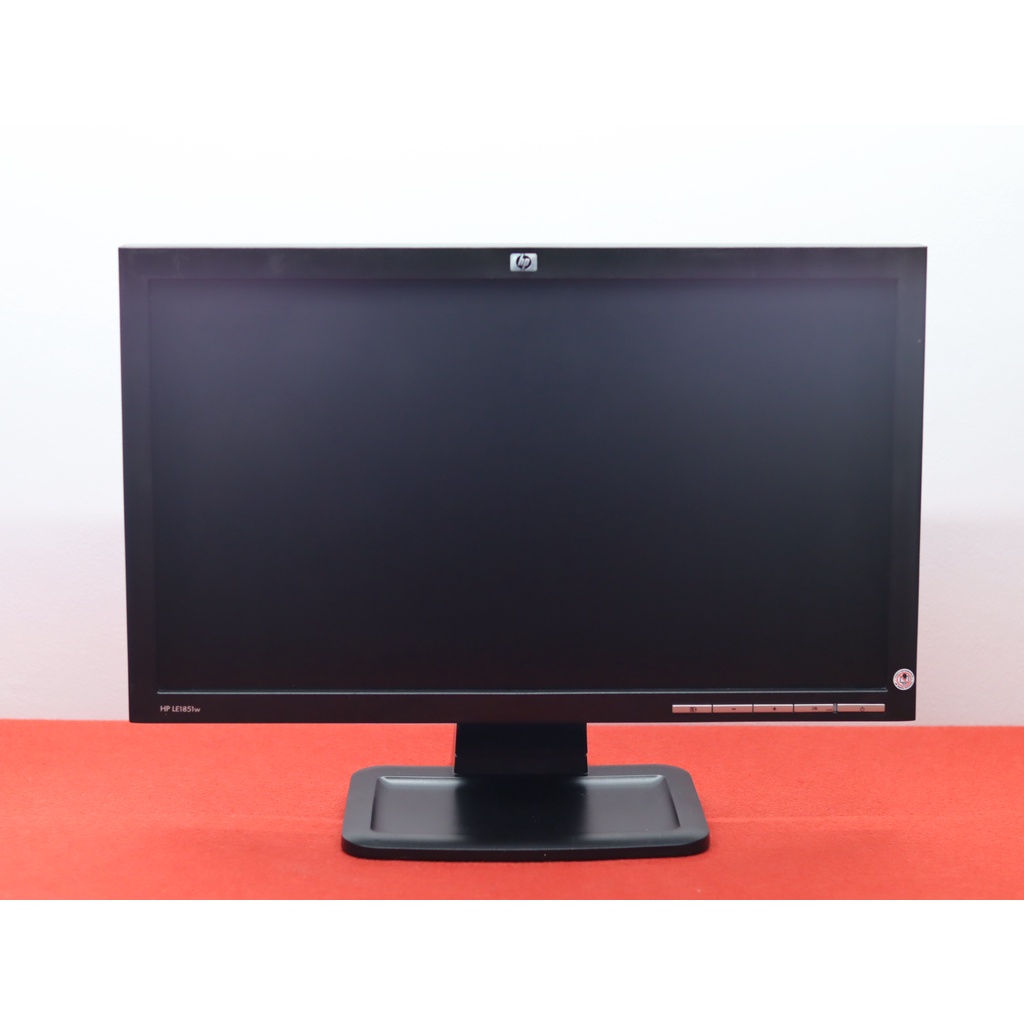 Monitor HP 18.5-19"นิ้ว  Widescreen จอวายสกรีน  มือสอง / พร้อมสายไฟ AC สายสัญญาน VGA