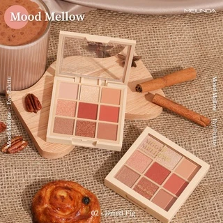 Mei Linda Mood Mellow Eye Palette Eyeshadow #MC3110 : meilinda เมลินดา มู้ด เมลโลว์ อาย อายแชโดว์ x 1 ชิ้น beautybakery