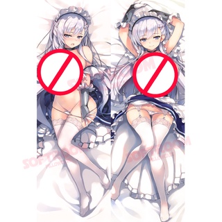 Belfast Azur Lane Dakimakura ปลอกหมอน แบบนิ่ม ลายอนิเมะญี่ปุ่น ขนาด 50x150 ซม. สําหรับโซฟา เตียง DK2703