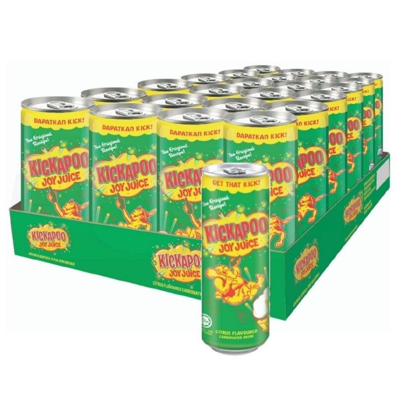 Kickapoo Joy Juice เครื่องดื่มอัดลมรสส้ม 24 x 320 มล