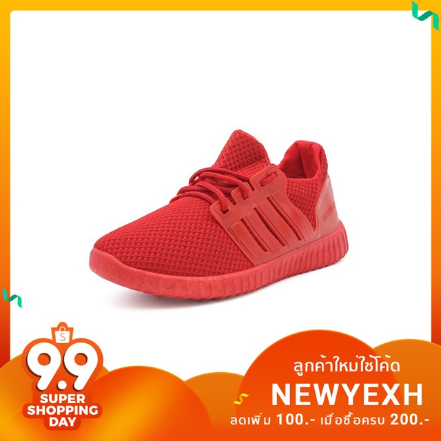 รองเท้า ผ้าใบผู้หญิงสีแดง ชุด ชุดคนอ้วน !! A011 - Red สินค้าขายดี ราคา เสื้อเชิ้ต