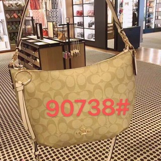 Outlet ของแท้ 🎀 Coach 90738 กระเป๋าหนังผู้หญิงกระเป๋าสะพายไหล่กระเป๋าถือสุภาพสตรี